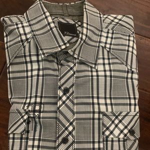7 Diamonds men’s long sleeve dress shirt